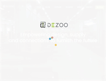 Tablet Screenshot of dezoo.com
